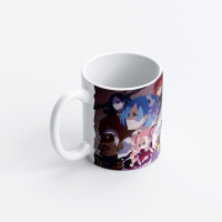 Чашка с персонажами Ре: Зеро Re: Zero (23971) - вид 1 миниатюра
