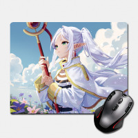 Килимок для миші Фрірен, що проводжає в останню путь з квітами Frieren: Beyond Journey's End 220 х 180 мм (23977) - вид 1 мініатюра