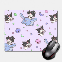 Килимок для миші Куромі Kuromi Моя Мелодія Onegai My Melody паттерн 300 х 250 мм (23986)