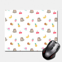Килимок для миші Пушин Pusheen Літній паттерн Summer Pattern 300 х 250 мм (23994) - вид 1 мініатюра