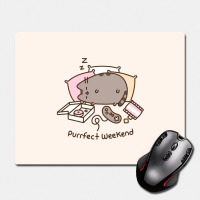 Килимок для миші Пушин Pusheen Прррекрасний вихідний Purrfect Weekend 300 х 250 мм (23996) - вид 1 мініатюра