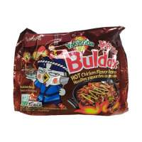 Локшина Рамен Buldak Hot Chicken зі смаком гострої курки з соусом 130г (24002) - вид 1 мініатюра