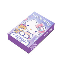 Набір карток Хеллоу Кітті Hello Kitty Violet 92шт зі стікерами (24010) - вид 1 мініатюра
