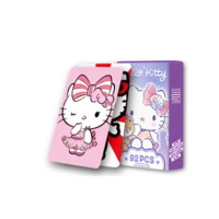 Набір карток Хеллоу Кітті Hello Kitty Violet 92шт зі стікерами (24010) - вид 2 мініатюра