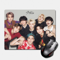 Килимок для миші Стрей Кідс Stray Kids Group Photo 220 х 180 мм (24020) - вид 1 мініатюра