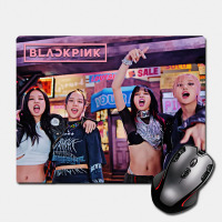 Коврик для мыши Блек Пинк BlackPink Party hard 220 х 180 мм (24029) - вид 1 миниатюра