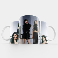 Чашка Итзи ITZY Pink In black (24056) - вид 1 миниатюра