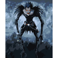 Картина по номерах Death Note Зошит смерті Рюк 40х50см (24099) - вид 1 мініатюра