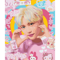 Картина по номерах K-Pop Stray Kids Лі Фелікс Li Felix 40х50 см (24105) - вид 1 мініатюра