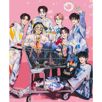 Картина по номерах K-Pop ENHYPEN 40х50 см (24108) - вид 1 мініатюра