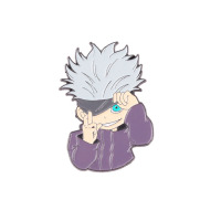 Значок Годжо Сатору Gojo Satoru Магічна битва Jujutsu Kaisen (24408) - вид 1 мініатюра