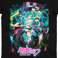 Футболка Міку Хацуне Hatsune Miku Vocaloid MRZ v145 XXL (24578) - вид 1 мініатюра