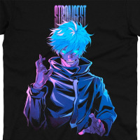 Футболка Годжо Сатору Магічна битва Jujutsu Kaisen MRZ v171 L (24735) - вид 1 мініатюра