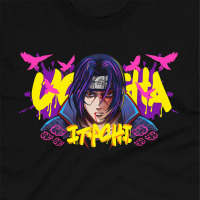 Футболка Ітачи Учіха Наруто Naruto MRZ v180 XXL (24862) - вид 1 мініатюра