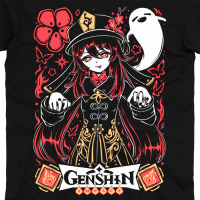 Футболка Ху Тао Геншін Імпакт Genshin Impact MRZ v185 S (24888) - вид 1 мініатюра