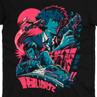 Футболка Ковбой Бібоп Cowboy Bebop MRZ v197 L (24964) - вид 1 мініатюра