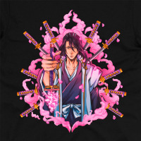 Футболка Бьякуя Кучики Бліч Bleach MRZ v234 L (25180) - вид 1 мініатюра