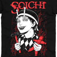 Футболка Дзюндзі Іто Ito Junji MRZ v267 L (25379) - вид 1 мініатюра