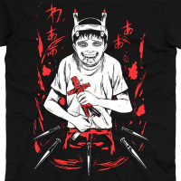 Футболка Дзюндзі Іто Ito Junji MRZ v272 M (25408) - вид 1 мініатюра