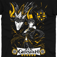 Футболка Геншін Імпакт Genshin Impact MRZ v276 S (25431) - вид 1 мініатюра