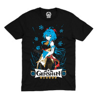 Футболка Гань Юй Ganyu Геншін Імпакт Genshin Impact MRZ v277 L (25439) - вид 1 мініатюра