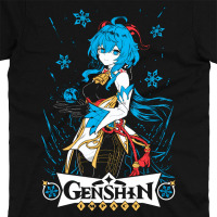 Футболка Гань Юй Ganyu Геншін Імпакт Genshin Impact MRZ v277 XL (25440) - вид 1 мініатюра