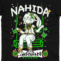 Футболка Нахіда Nahida Геншін Імпакт Genshin Impact MRZ v279 M (25450) - вид 2 мініатюра