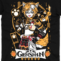 Футболка Горо Геншін Імпакт Genshin Impact MRZ v281 XS (25460) - вид 2 мініатюра