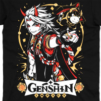 Футболка Аратакі Ітто Геншін Імпакт Genshin Impact MRZ v283 M (25474) - вид 2 мініатюра
