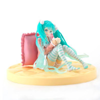 Фігурка Хацуне Міку Hatsune Miku Sitting Position 12см (25613) - вид 1 мініатюра