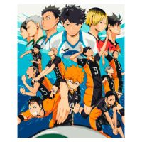 Картина по номерах Волейбол Haikyuu!!! 40х50см (25917) - вид 1 мініатюра