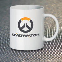 Кружка з логотипом Overwatch - вид 1 мініатюра