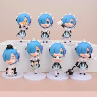 Набір фігурок Ре: Зеро Життя з нуля - Re: Zero 7шт чібі v110 6см (26038) - вид 1 мініатюра