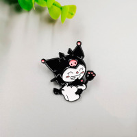 Значок металический Куроми Kuromi Моя Мелодия Onegai My Melody v2 (26131) - вид 1 миниатюра
