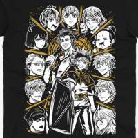 Футболка Чорний Клевер Black Clover MRZ v361 M (26234) - вид 1 мініатюра