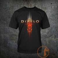 Футболка Diablo 3 Face Logo - вид 1 мініатюра