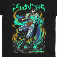 Футболка Чорний Клевер Black Clover MRZ v366 XXL (26267) - вид 1 мініатюра