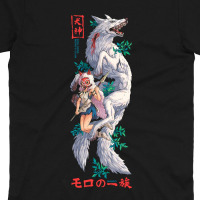 Футболка Princess Mononoke Ghibli MRZ v375 XXL (26323) - вид 1 мініатюра