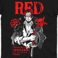Футболка Shanks One Piece MRZ v381 L (26365) - вид 1 мініатюра