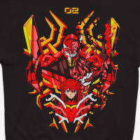 Худі Аска Asuka Євангеліон Evangelion MRZ v378 S (26376) - вид 3 мініатюра