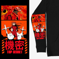 Худі Аска Asuka Євангеліон Evangelion MRZ v378 L (26378) - вид 4 мініатюра