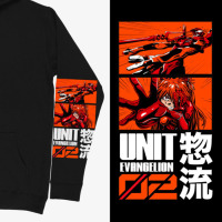 Худі Аска Asuka Євангеліон Evangelion MRZ v378 L (26378) - вид 5 мініатюра