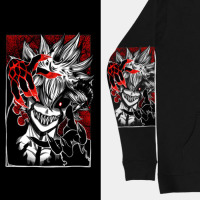 Худі Аста Чорна Конюшина Black Clover MRZ v391 S (26427) - вид 4 мініатюра