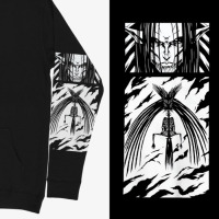 Худі Ерен Attack on Titan MRZ v392 L (26433) - вид 5 мініатюра
