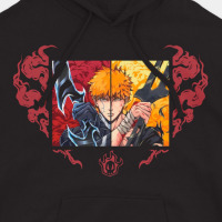 Худі Ічіго Куросакі Bleach MRZ v394 L (26441) - вид 2 мініатюра