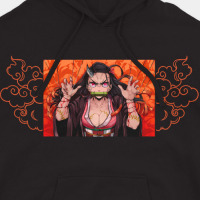Худі Незуко Камадо Demon Slayer MRZ v398 S (26456) - вид 2 мініатюра