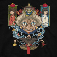 Худи Spirited Away Ghibli MRZ v409 S (26505) - вид 3 миниатюра