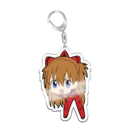 Брелок Аска Asuka Євангеліон Evangelion акрил (26524) - вид 1 мініатюра