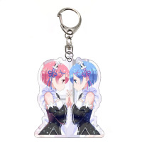 Брелок Ре: Зеро, Життя з нуля Рам Re: Zero акрил (26531) - вид 1 мініатюра