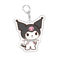 Брелок акриловий Куромі Kuromi Моя Мелодія Onegai My Melody (26588) - вид 1 мініатюра
